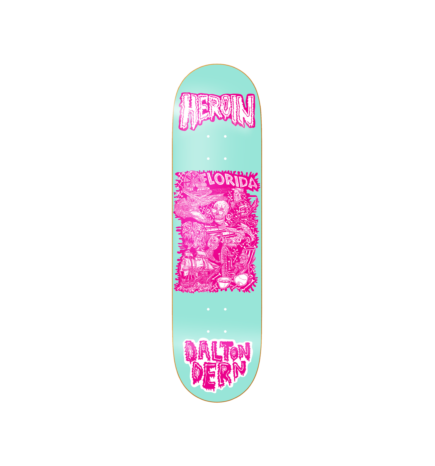 HEROIN DALTON DERN ALLEGORY OF FEAR DECK 8.5