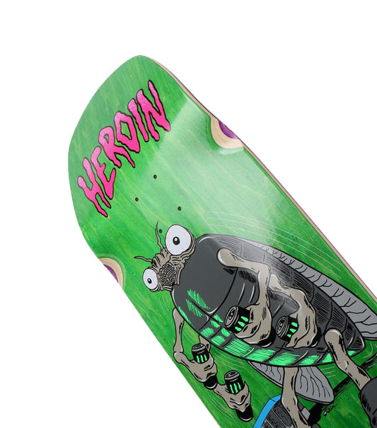 HEROIN SWAMPY BUG DECK 10.75"