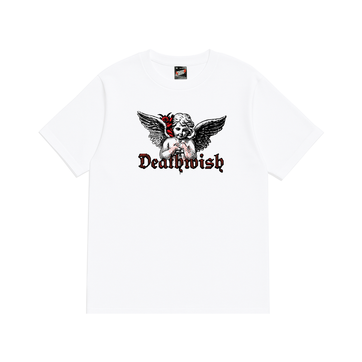 DEATHWISH CHERUB TEE WHITE
