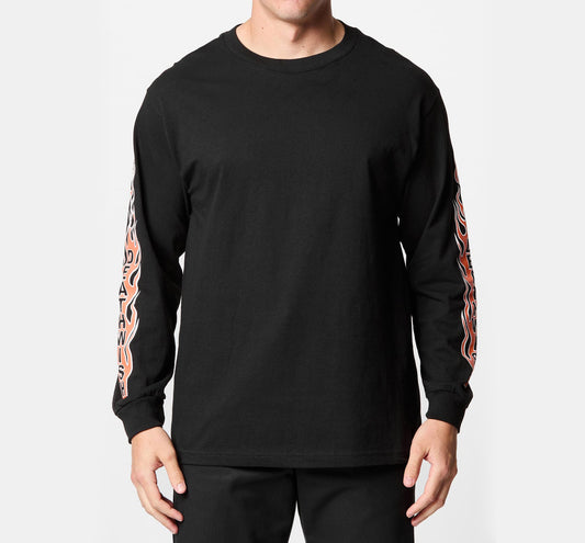 DEATHWISH GHOST RIDER BLK LONG SLEEVE TEE