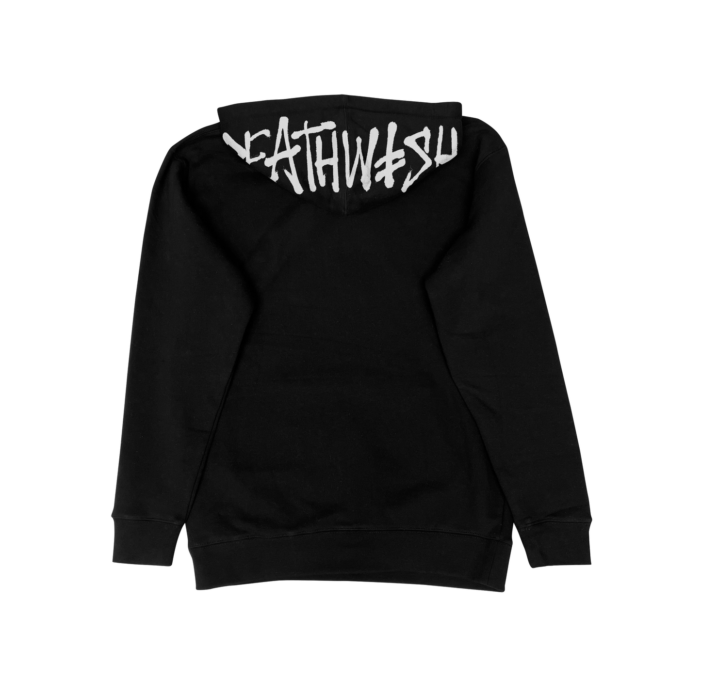 DEATHWISH OG HOOD SPRAY HOODIE BLACK