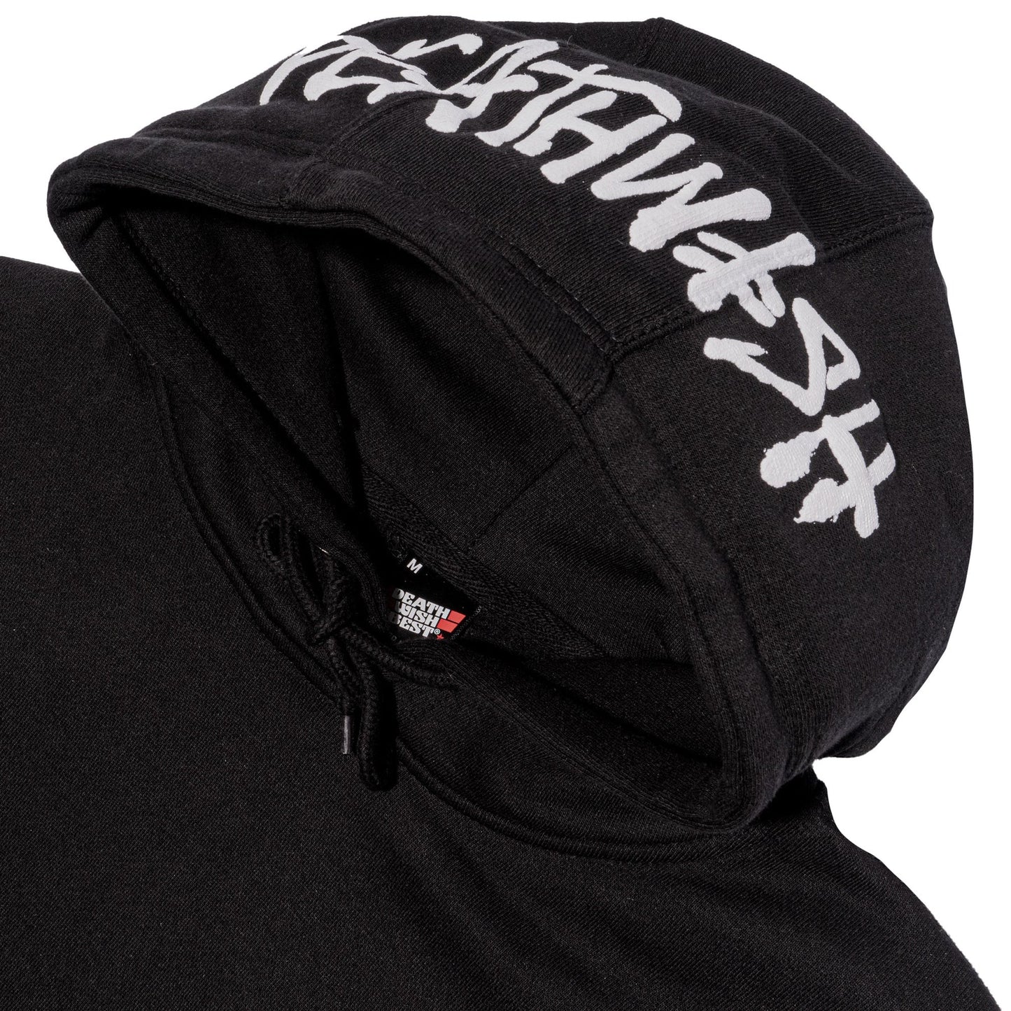DEATHWISH OG HOOD SPRAY HOODIE BLACK