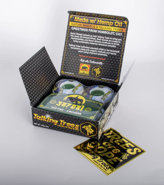 SATORI WHEELS Talking Trees Canna Cruiser 54mm 78a (Hemp Oil)