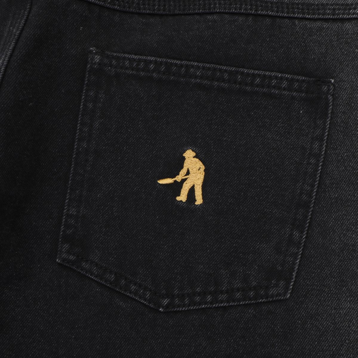 PASS~PORT WORKERS CLUB BOOTCUT JEANS BLACK