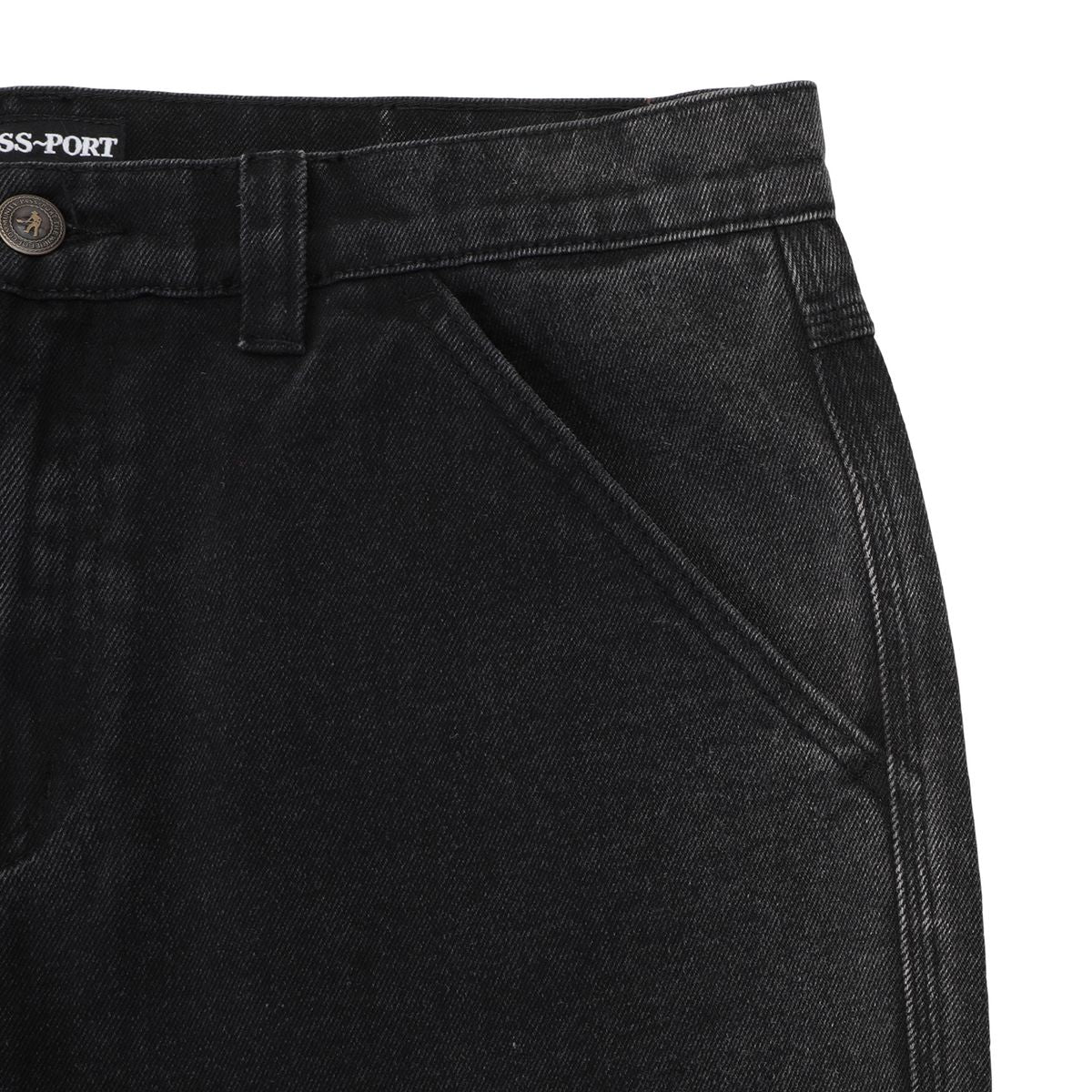 PASS~PORT WORKERS CLUB BOOTCUT JEANS BLACK
