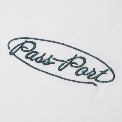 PASS~PORT OVALIT TEE WHITE
