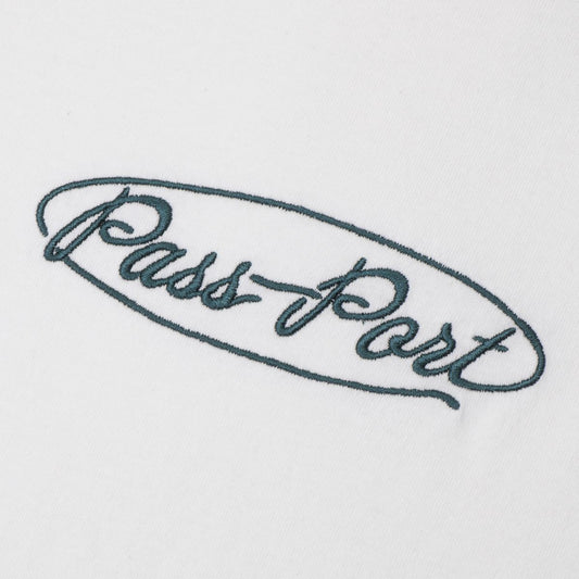 PASS~PORT OVALIT TEE WHITE