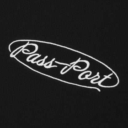 PASS~PORT OVALIT TEE BLACK