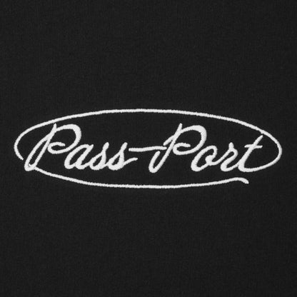 PASS~PORT OVALIT TEE BLACK