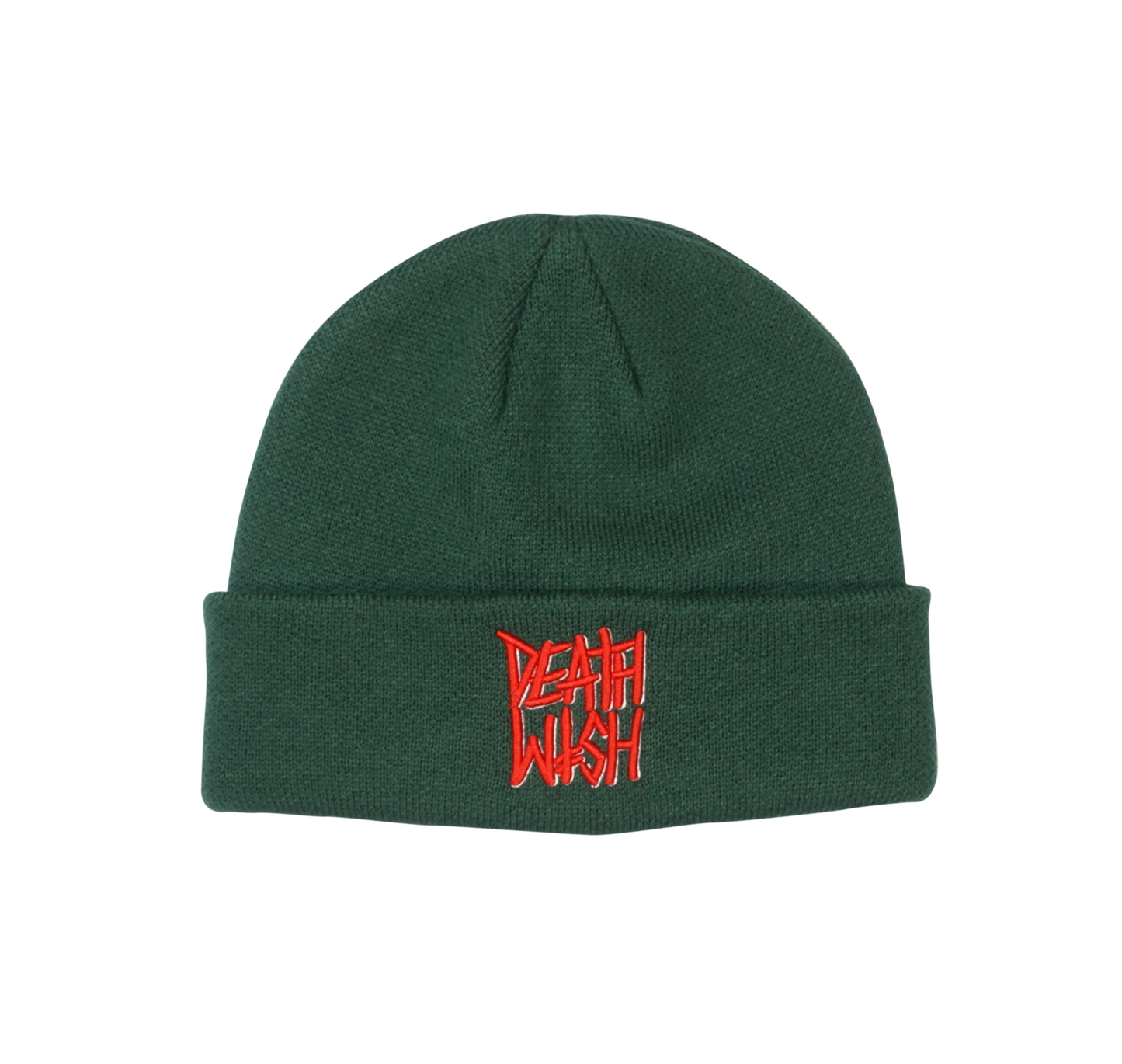 DEATHWISH DEATHSTACK BEANIE FOREST GREEN