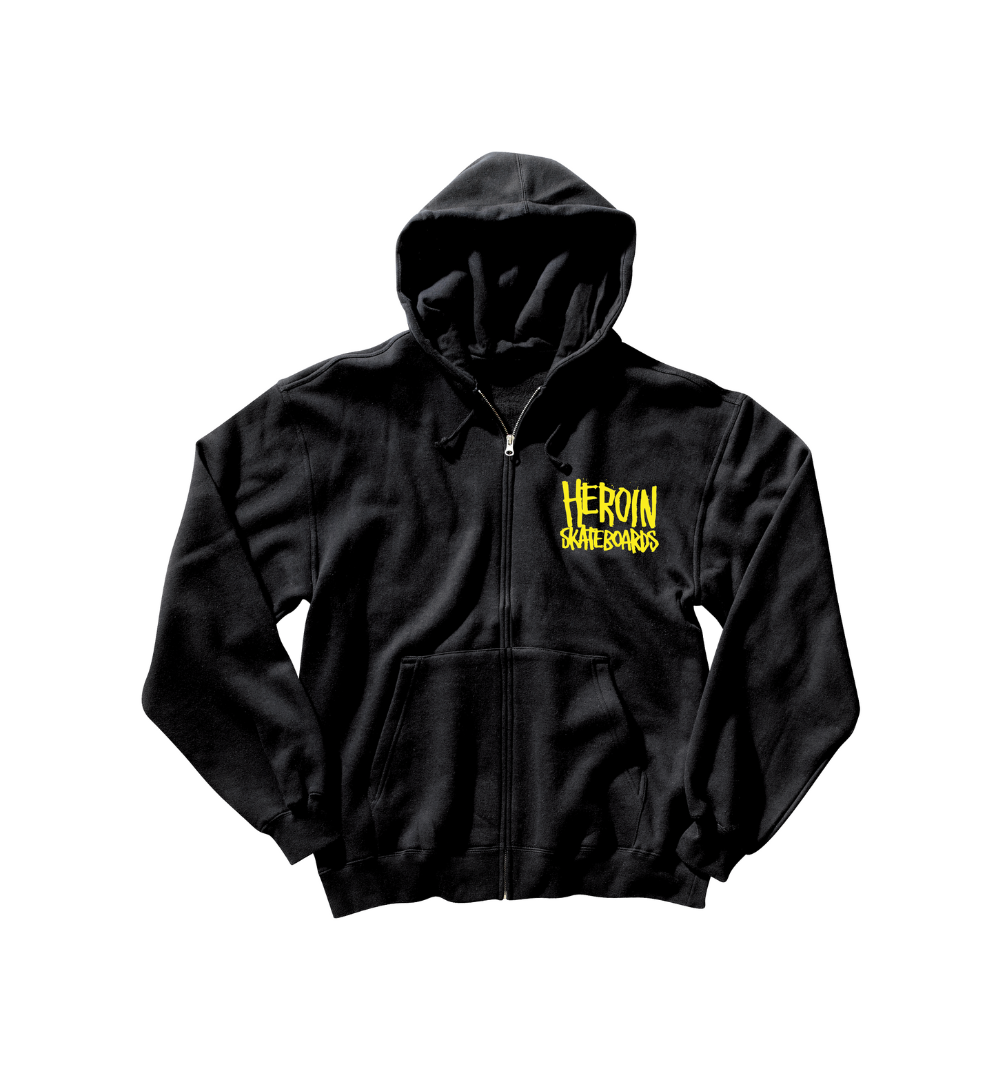 HEROIN SKATEBOARDS TEGGXAS CHAINSAW ZIP HOODIE