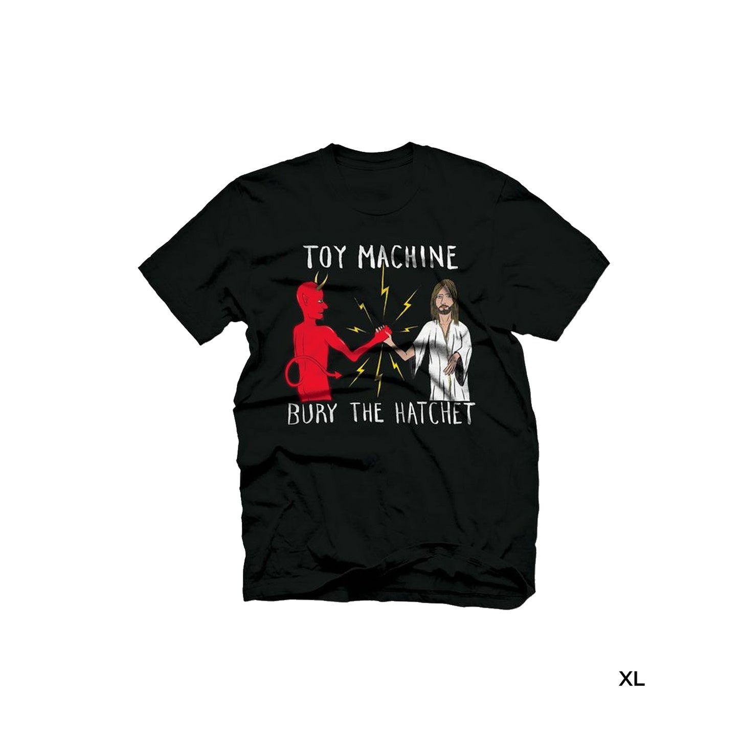 TOY MACHINE BURY THE HATCHET TEE BLACK