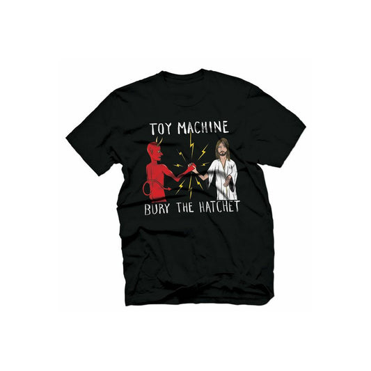 TOY MACHINE BURY THE HATCHET TEE BLACK