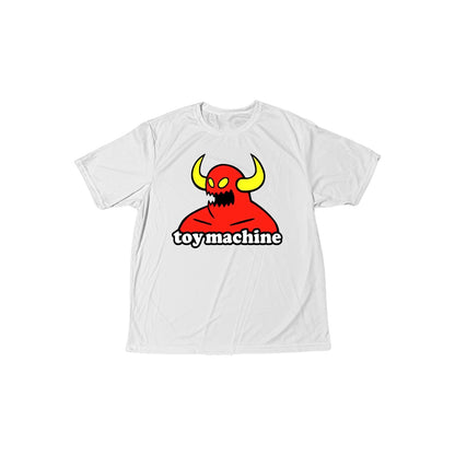 TOY MACHINE MONSTER YOUTH TEE WHITE/GOLD