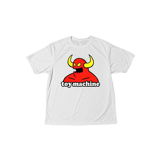 TOY MACHINE MONSTER YOUTH TEE WHITE/GOLD