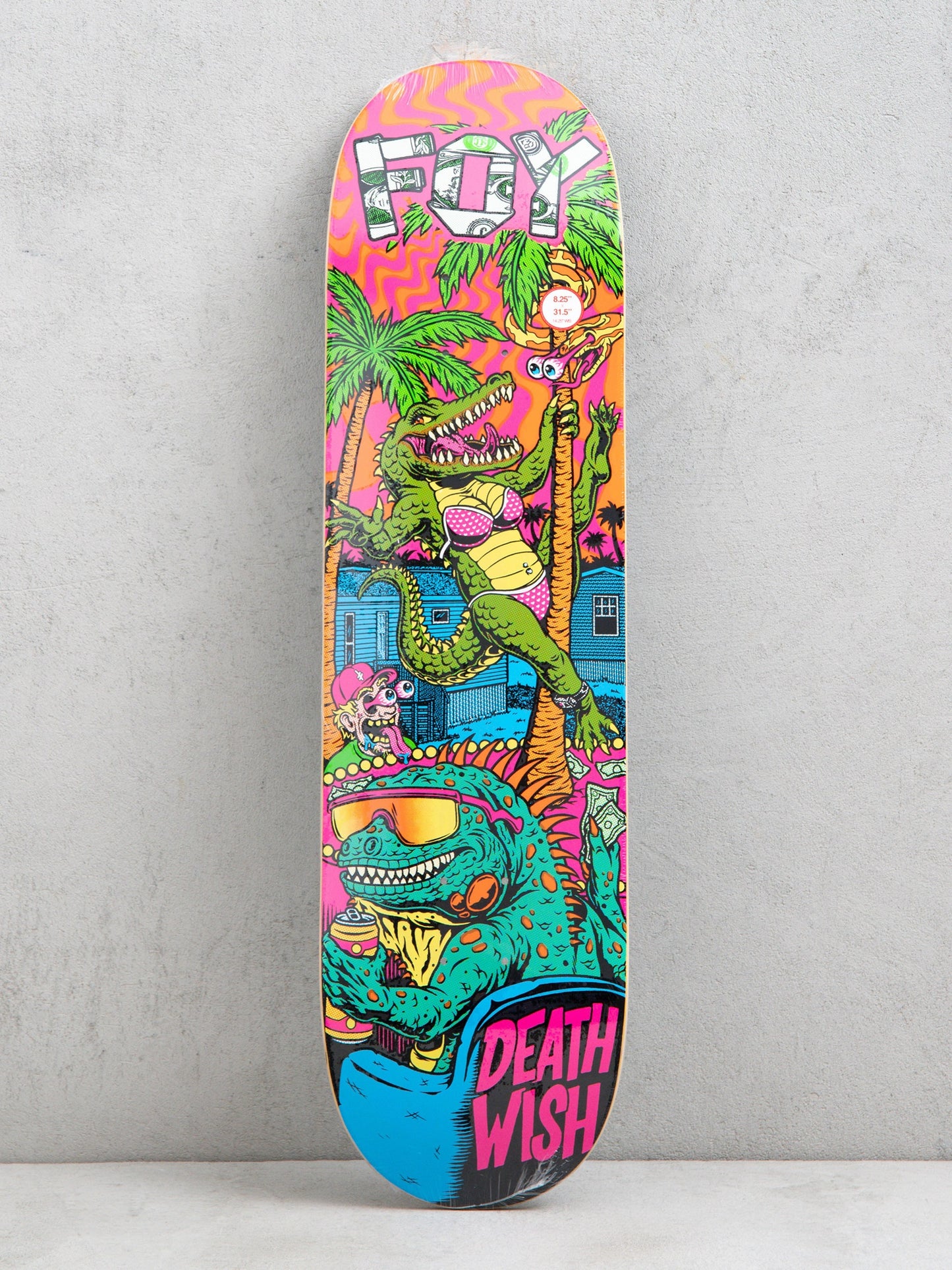 DEATHWISH FOY DYSFUNCTION DECK 8.25