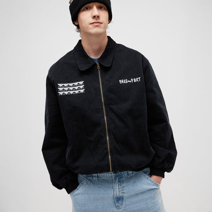 PASS~PORT SCISSORCRAFT FREIGHT JACKET BLACK