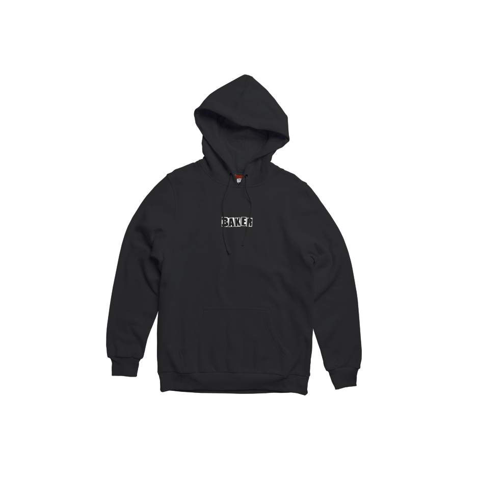 BAKER BRAND LOGO HOODIE BLACK