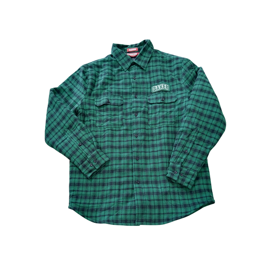 BAKER BRAND LOGO FLANNEL JACKET