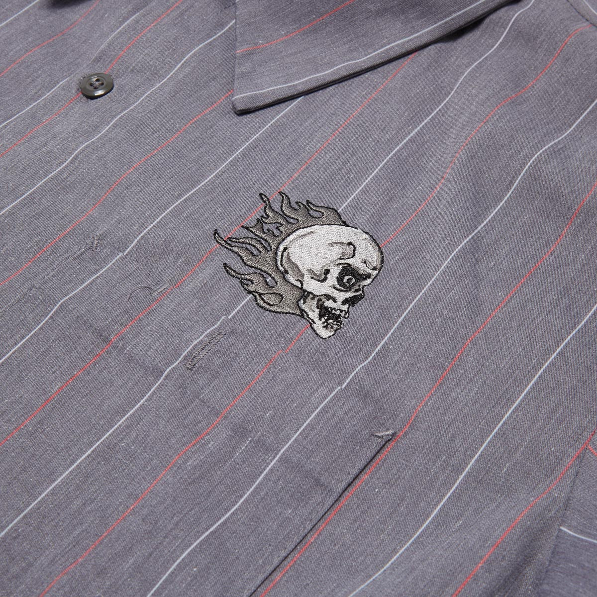 BAKER TORQUED PINS WORK SHIRT GREY