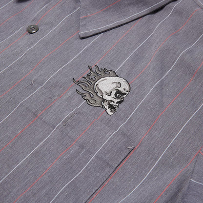 BAKER TORQUED PINS WORK SHIRT GREY