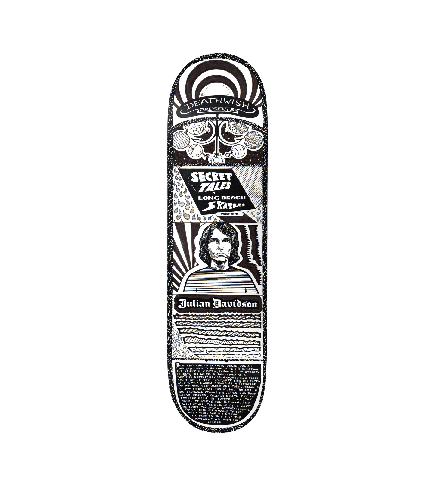 DEATHWISH SECRET TALES JULIAN DECK 8.5