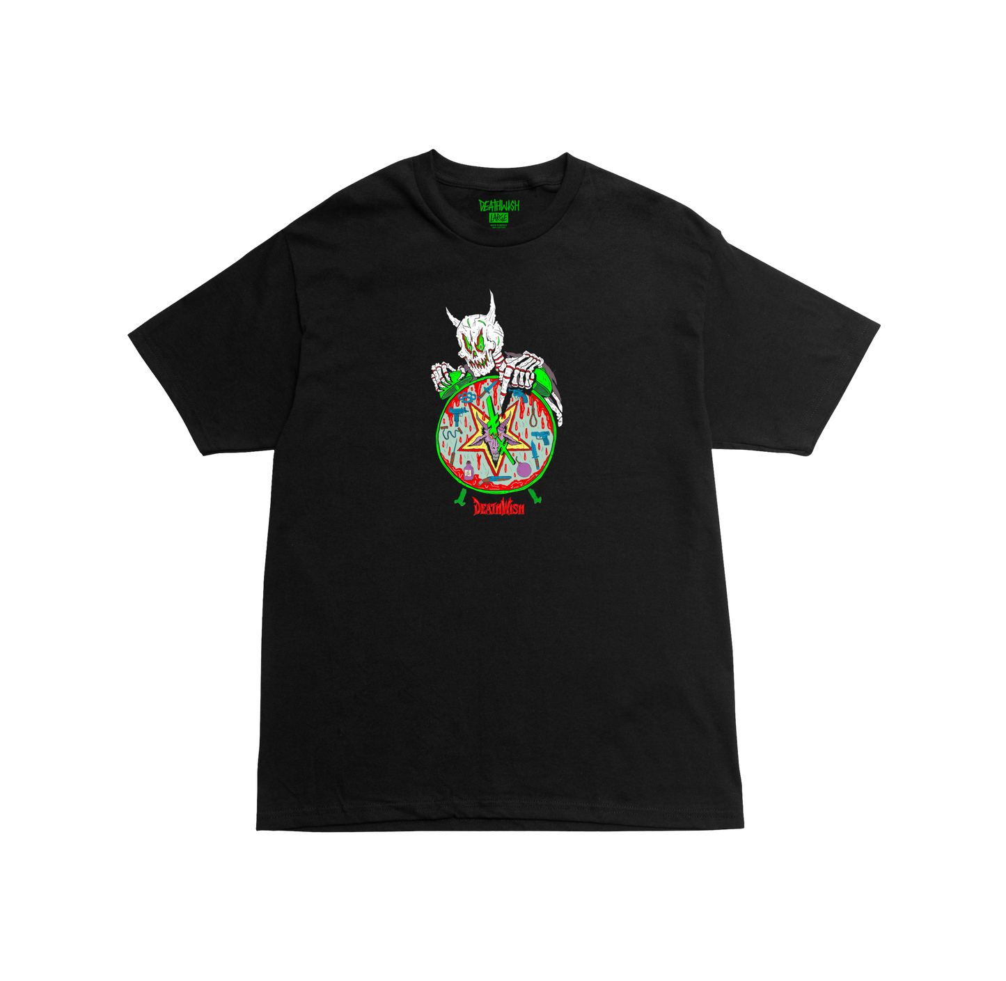 DEATHWISH NIGHTMARE CITY TEE BLACK