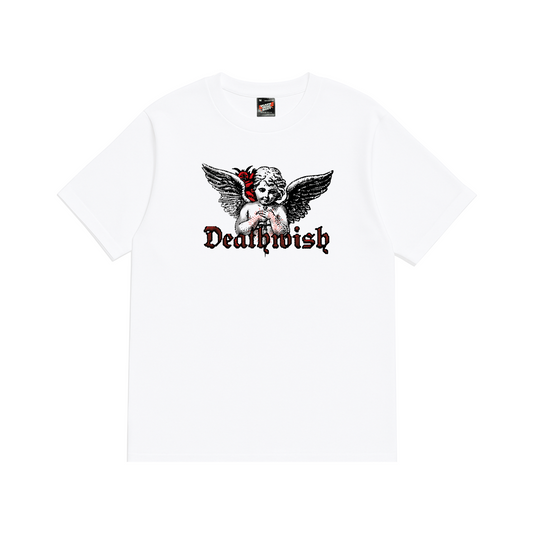 DEATHWISH CHERUB TEE WHITE