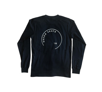 GECKO SKATE INLINE '22 LONG SLEEVE BLACK