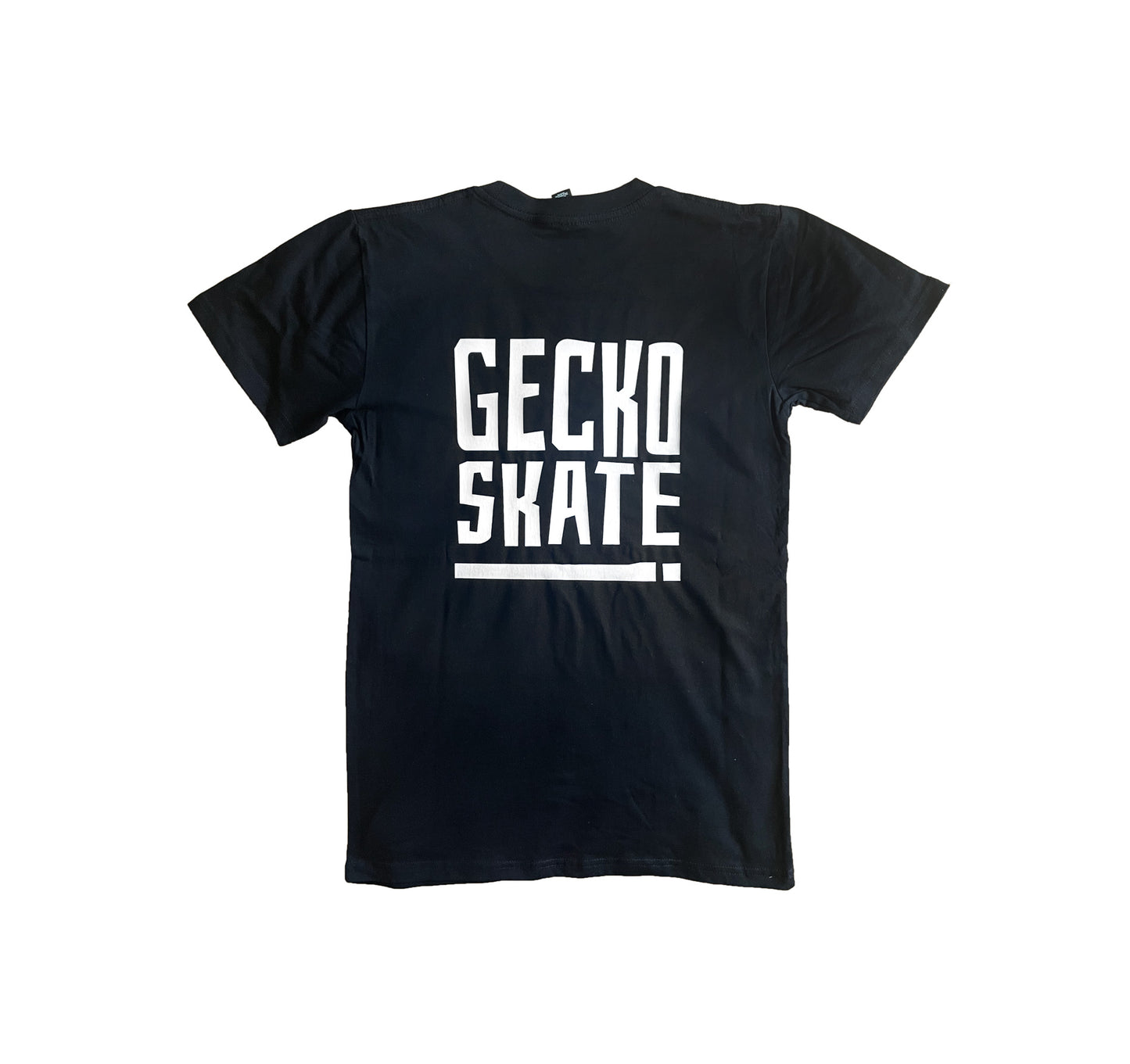 GECKO SKATE STONE AGE TEE BLACK