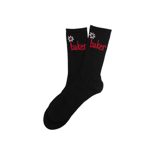 BAKER DAISY SOCKS BLACK