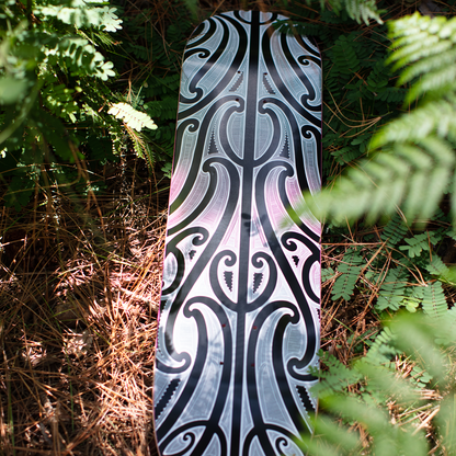 POSTAL MJC TĀ MOKO DECK | HAERENGA | BLACK WHITE 8.0"