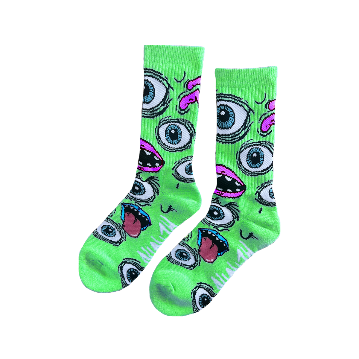 HEROIN MUTANT SOCKS GREEN