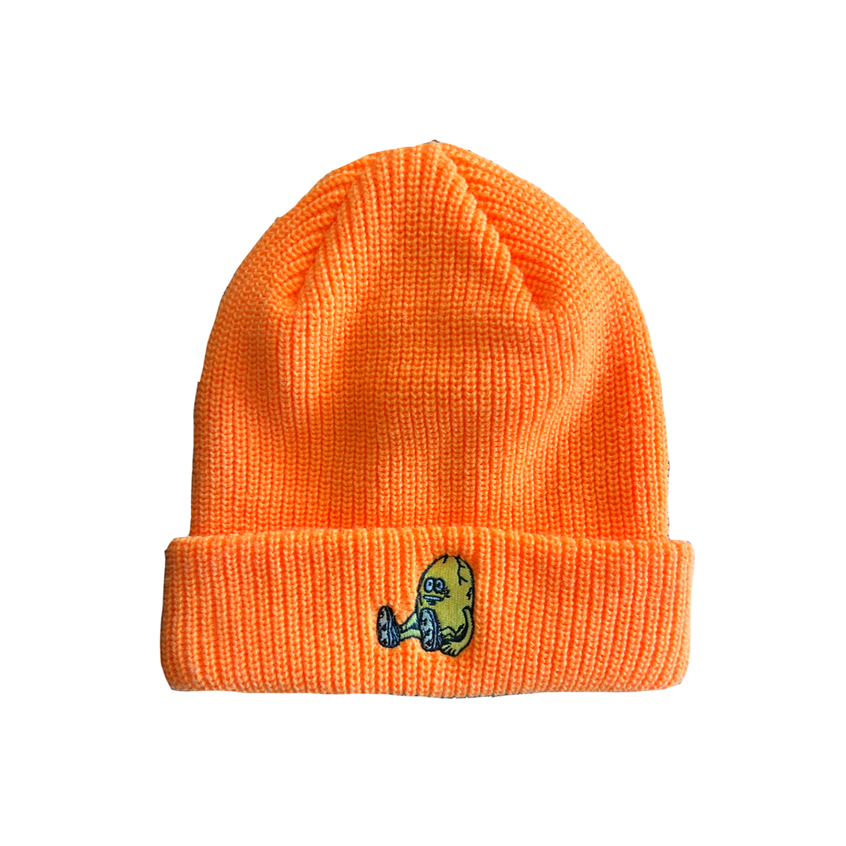 HEROIN EGG NEON BEANIE ORANGE