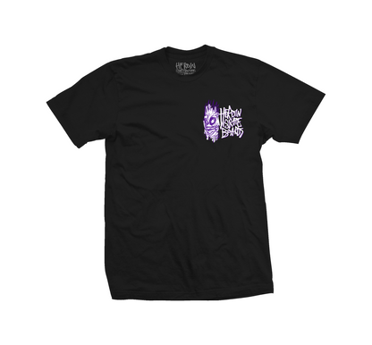 HEROIN SAVAGES TEE BLACK