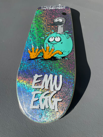 HEROIN EMU EGG HOLOGRAPHIC SYMMETRICAL DECK 9.25