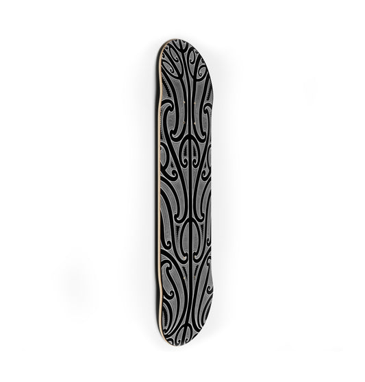 POSTAL MJC TĀ MOKO DECK | HAERENGA | BLACK WHITE 8.0"