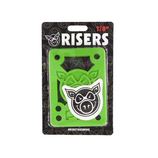 PIG RISER PADS 1/8" (3mm) GREEN/BLUE/BLACK