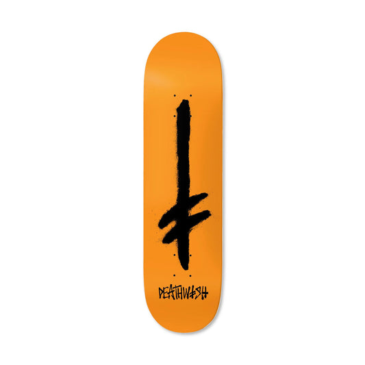 DEATHWISH OG GANGSPRAY ORANGE BLACK DECK 8.125