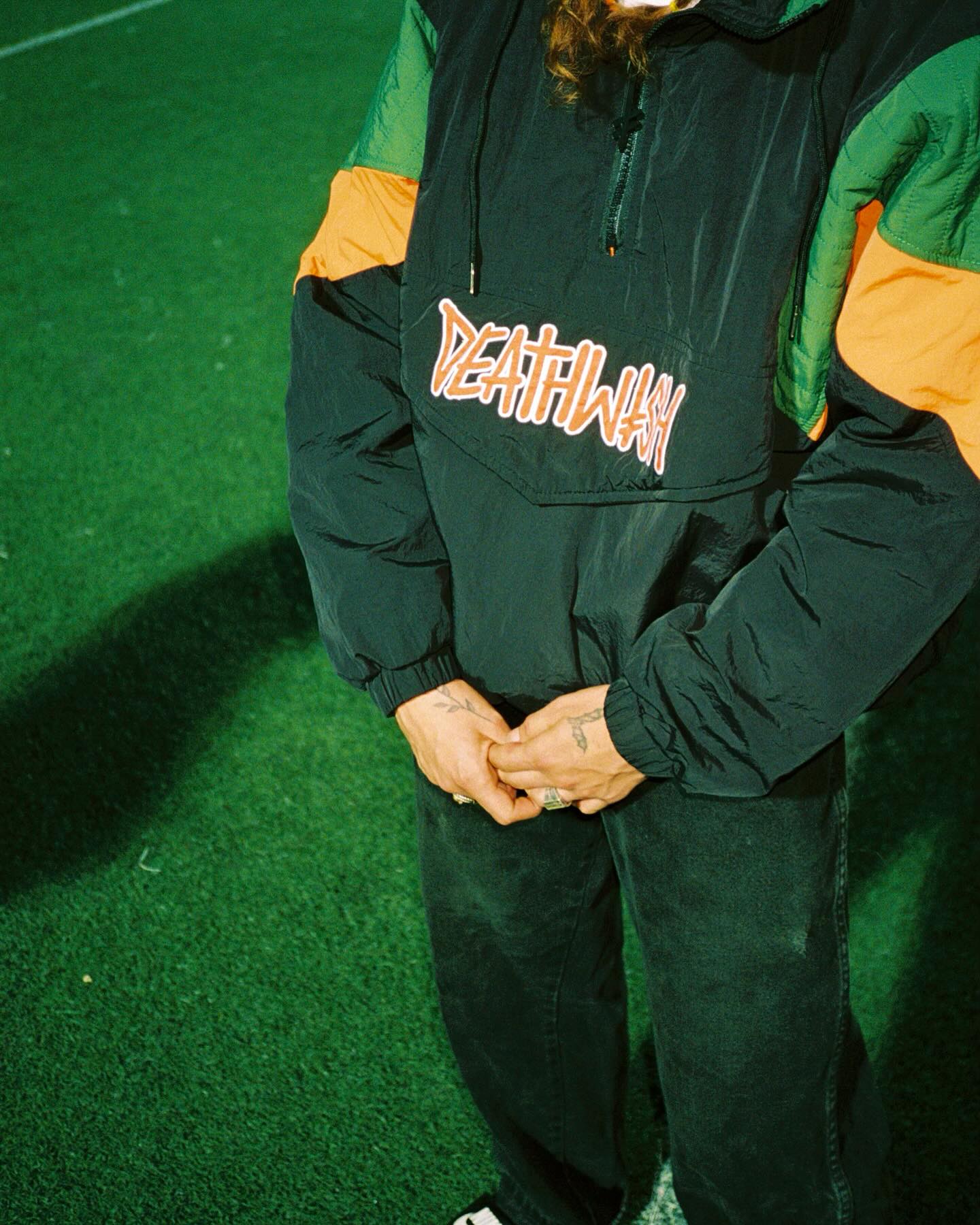 DEATHWISH UNIVERSITY PULLOVER JACKET