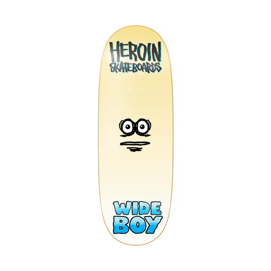HEROIN WIDE BOY FACE DECK 10.75"
