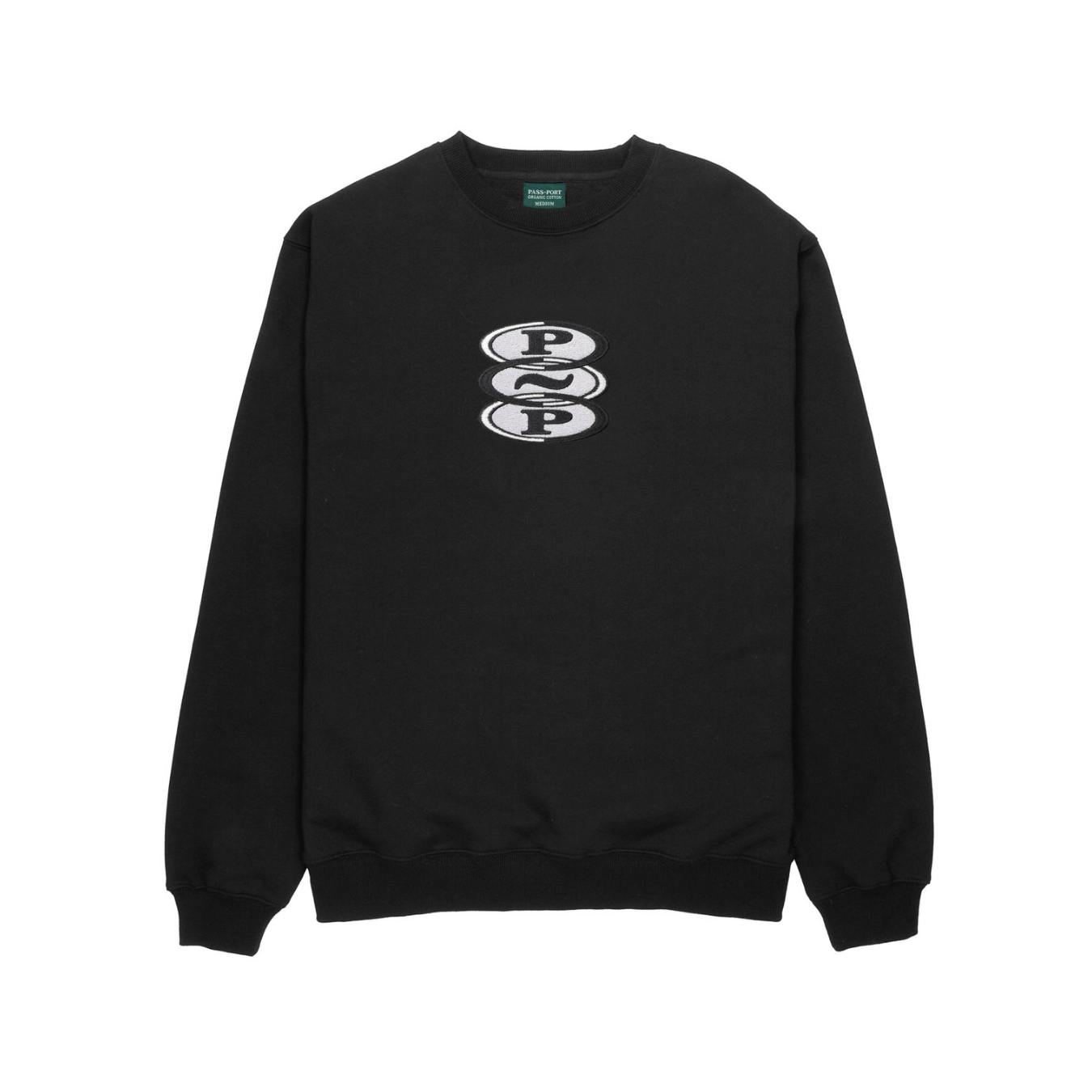 PASS~PORT HOOPS ORGANIC SWEATER BLACK