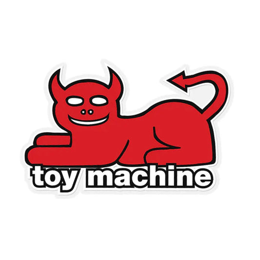 TOY MACHINE STICKER DEVIL CAT LOGO