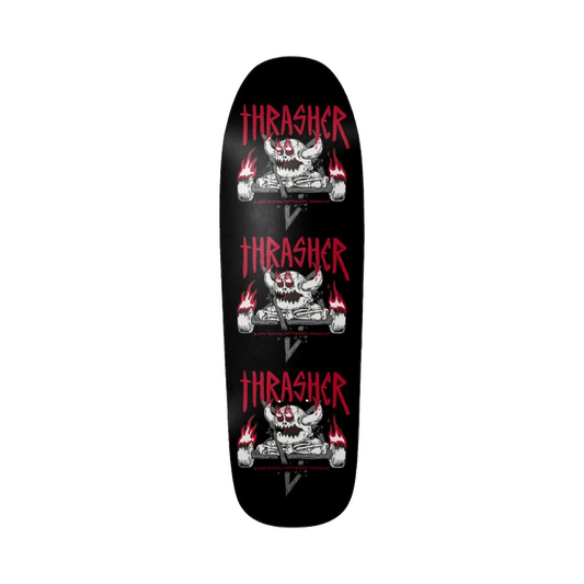 THRASHER X TOY MACHINE MONSTER-GRAM DECK 9.5"