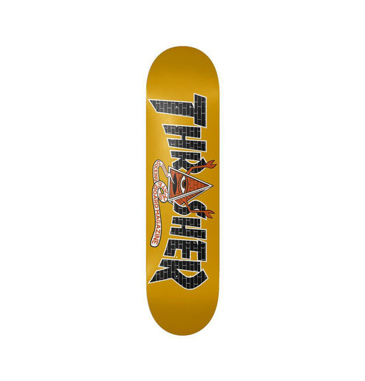 THRASHER X TOY MACHINE DECK PYRAMID SECT 8.5"