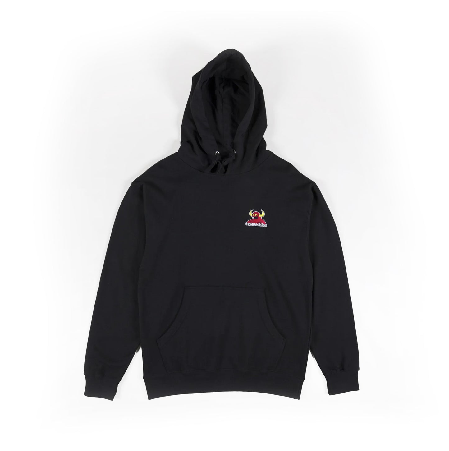 TOY MACHINE MONSTER EMBROIDERED HOODIE BLACK