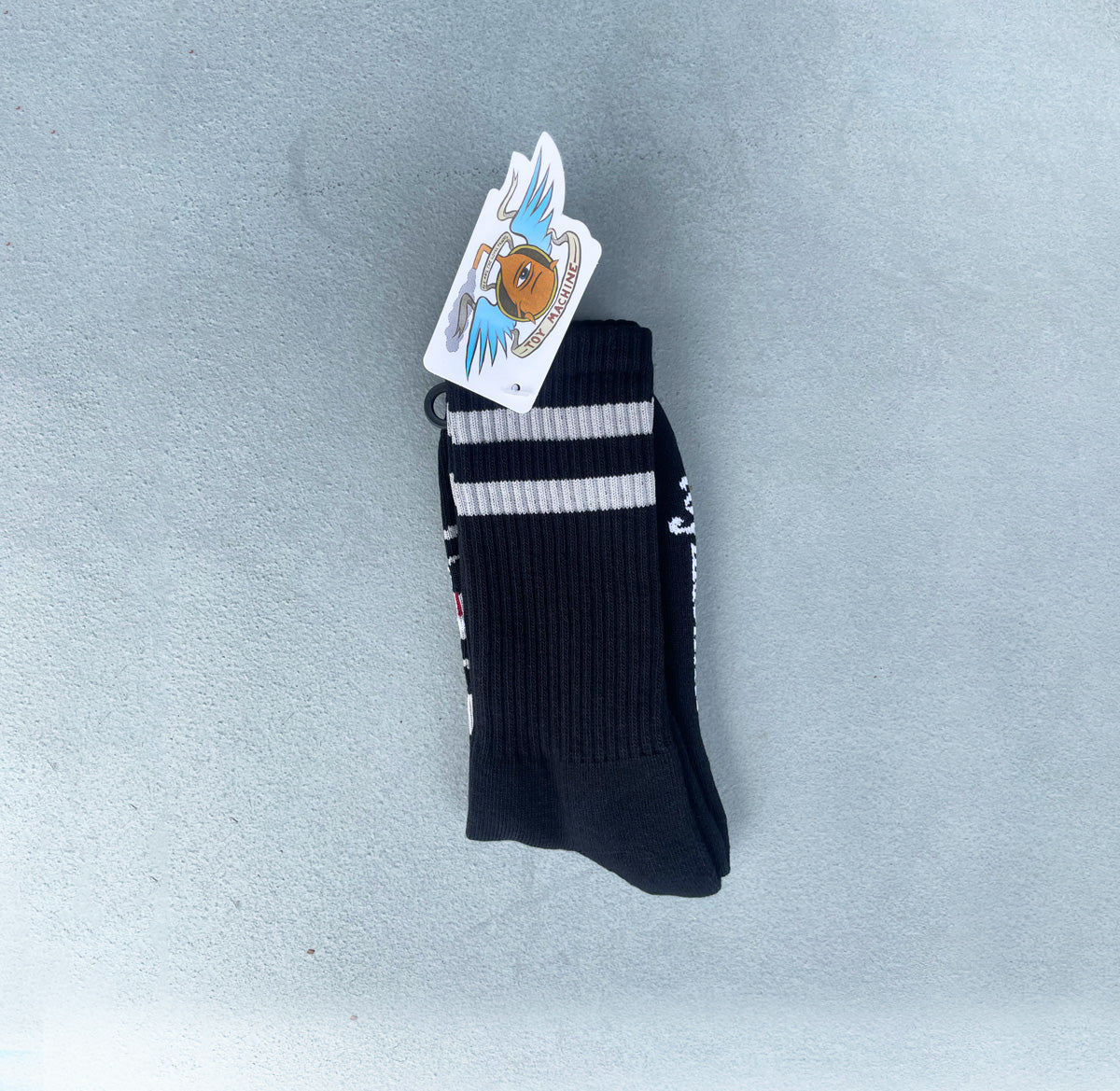 TOY MACHINE SECT EYE SOCKS BLACK