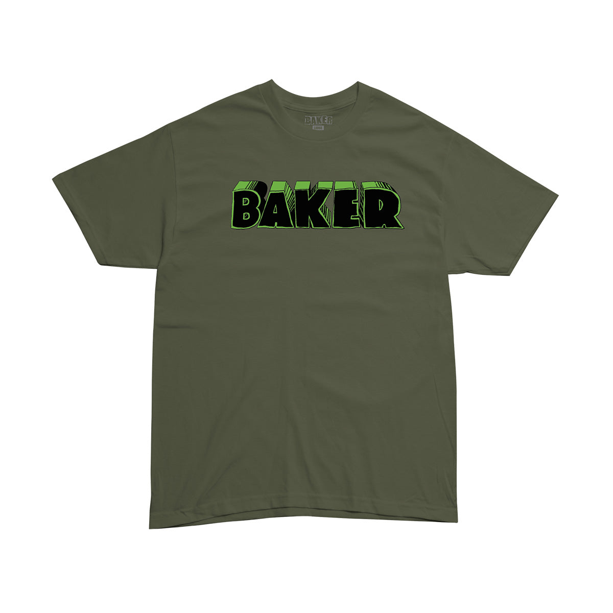 BAKER BOLD MILITARY TEE GREEN