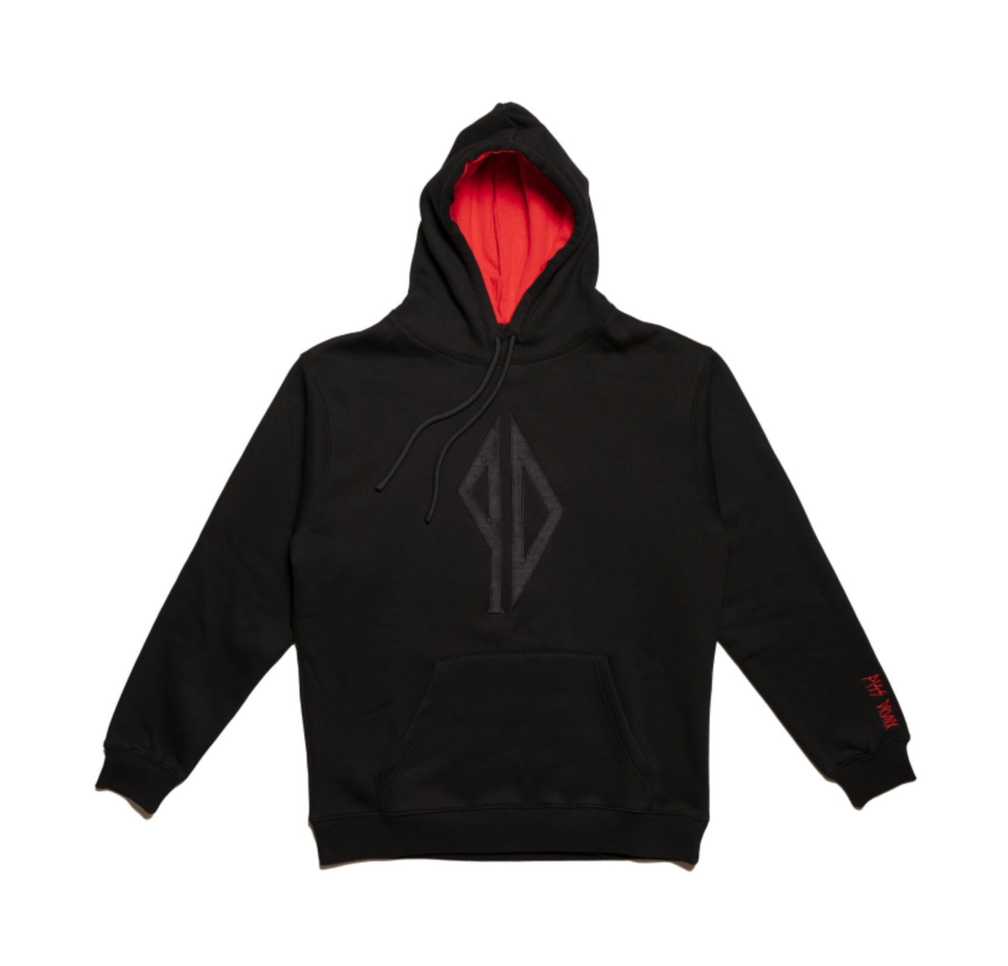 PISSDRUNX LIL RED BLACK HOODIE