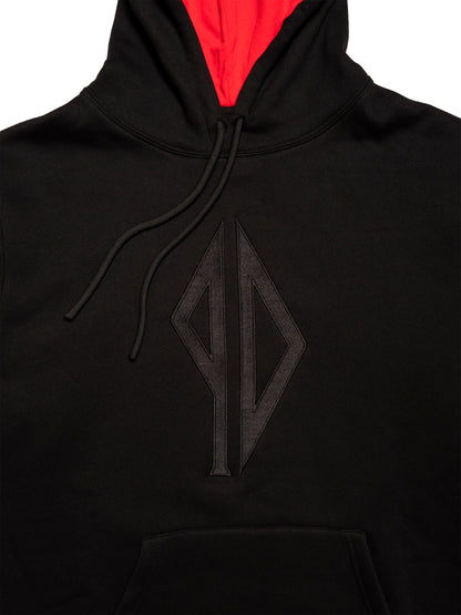 PISSDRUNX LIL RED BLACK HOODIE